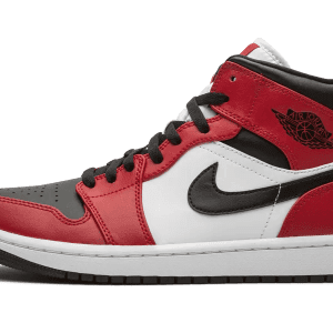 Air Jordan 1 Mid Chicago Toe